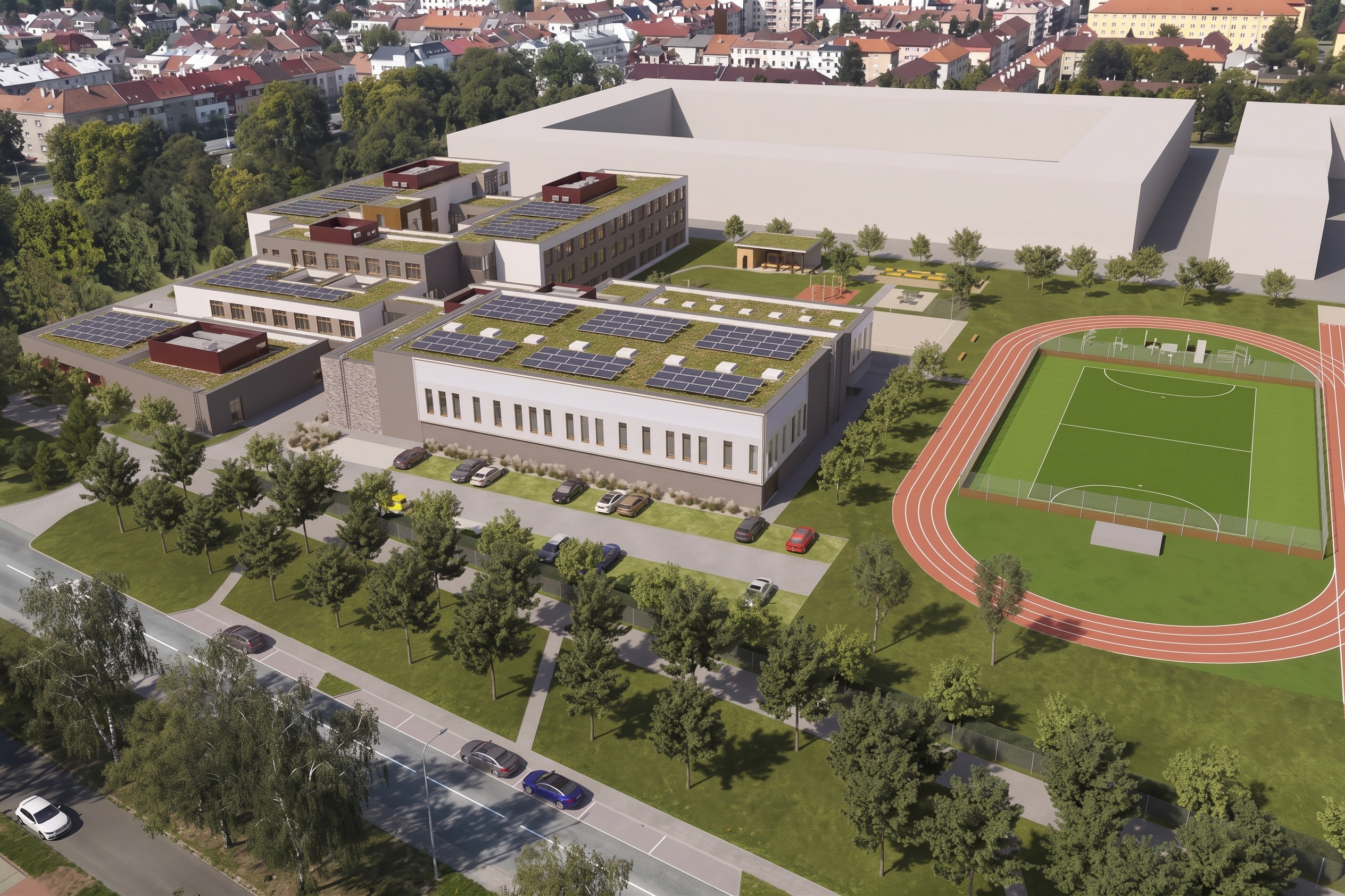 PKS stavby - výstavba ZŠ Pardubice